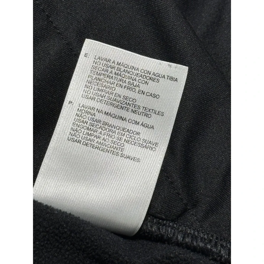 Adidas Jacket Mens Medium Black Climalite Full Zip‎ Three Stripes Track Athletic